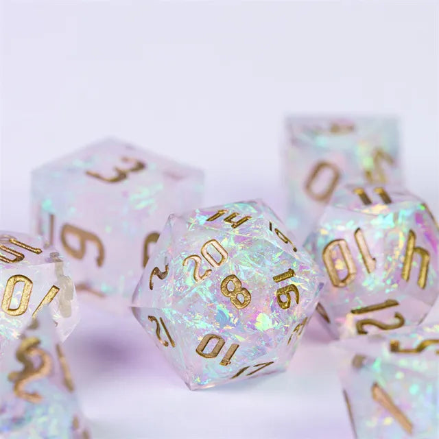 Sharp Crystal Glitter Dice