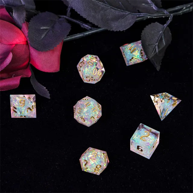 Sharp Crystal Glitter Dice