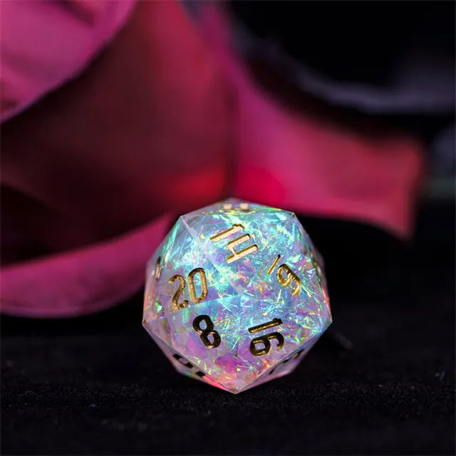 Sharp Crystal Glitter Dice